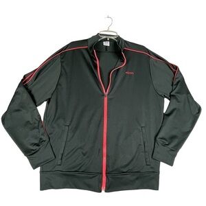 Snake Eyes Mens Dry-18 Golf Performance Wear Activewear Full Zip Jacket - Sz L